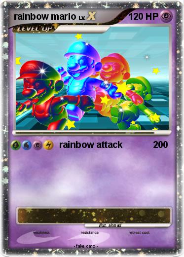 Pokemon rainbow mario