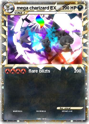 Pokemon mega charizard EX