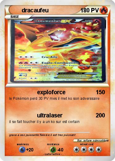 Pokemon dracaufeu