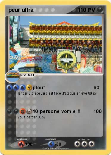 Pokemon peur ultra