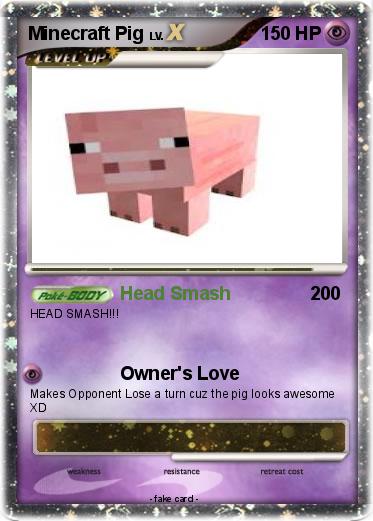 Pokemon Minecraft Pig