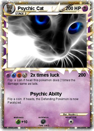 Pokemon Psychic Cat