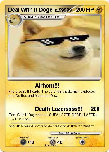 Pokemon Deal With It Doge!