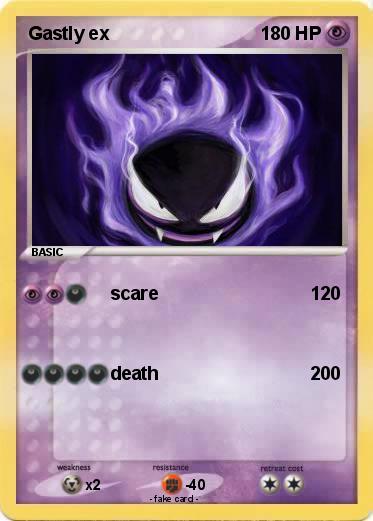 Pokemon Gastly ex