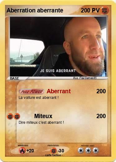 Pokemon Aberration aberrante