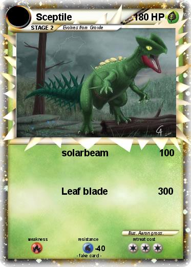 Pokemon Sceptile