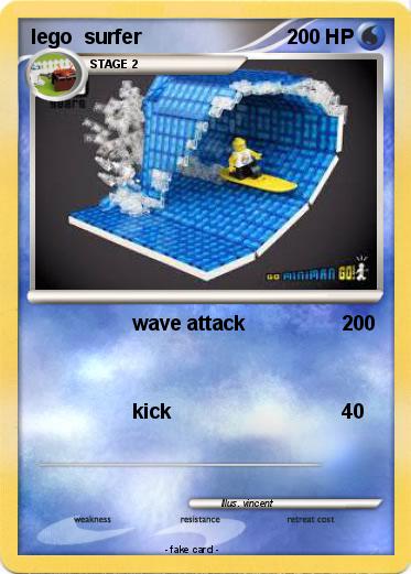 Pokemon lego  surfer