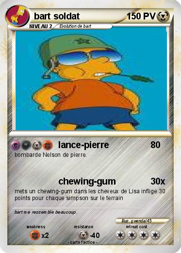 Pokemon bart soldat