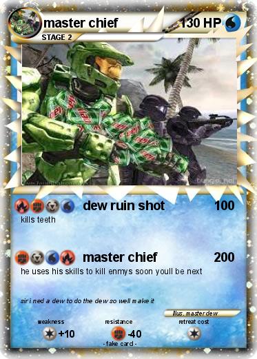 Pokemon master chief