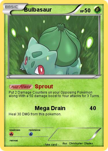 Pokemon Bulbasaur