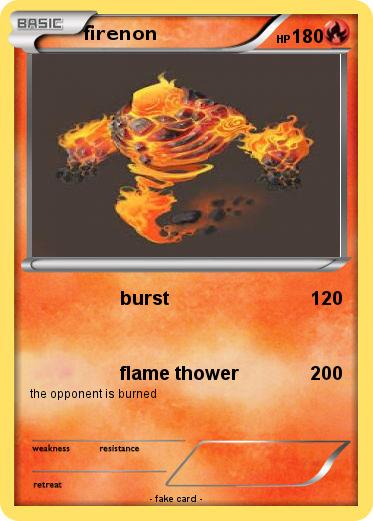 Pokemon firenon