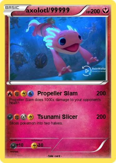 Pokemon axolotl/99999