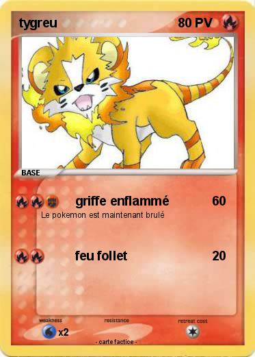 Pokemon tygreu