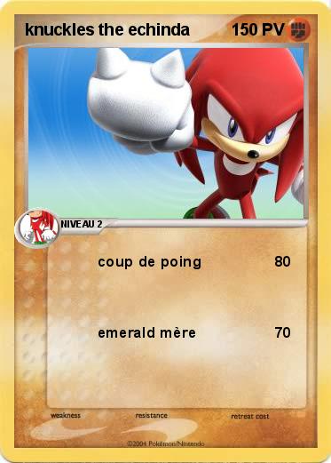 Pokemon knuckles the echinda