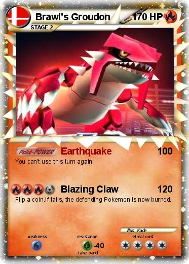 Pokemon Brawl's Groudon