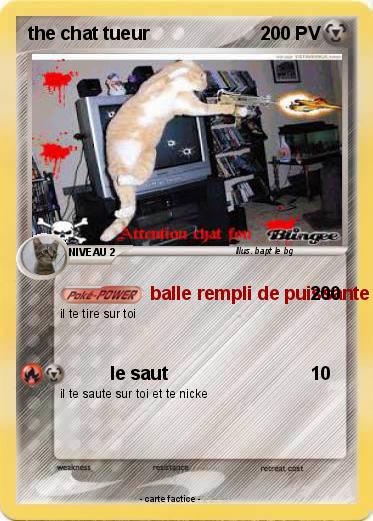 Pokemon the chat tueur