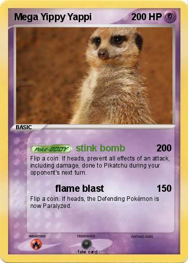 Pokemon Mega Yippy Yappi