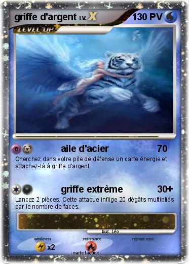 Pokemon griffe d'argent