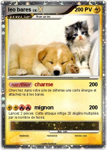 Pokemon leo bares