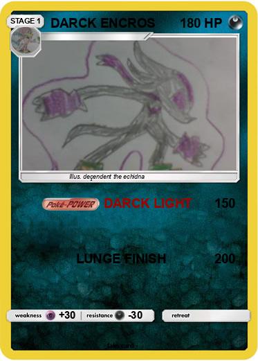Pokemon DARCK ENCROS