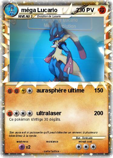 Pokemon méga Lucario            2