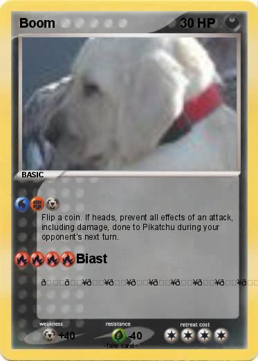 Pokemon Boom