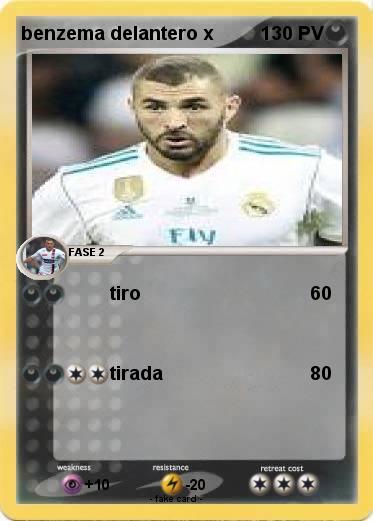 Pokemon benzema delantero x