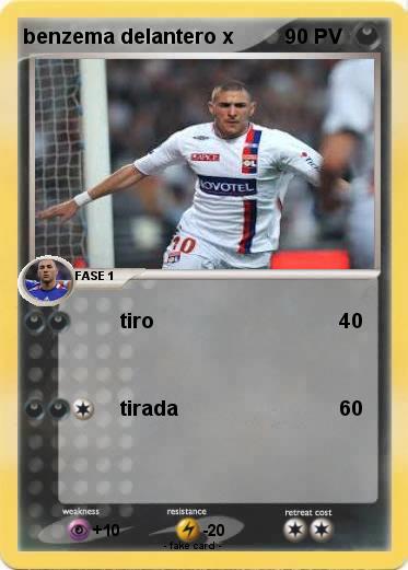 Pokemon benzema delantero x