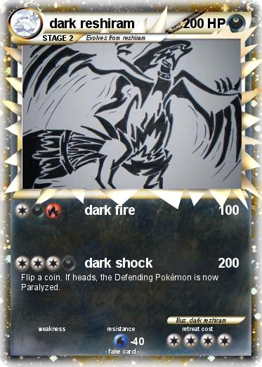 Pokemon dark reshiram