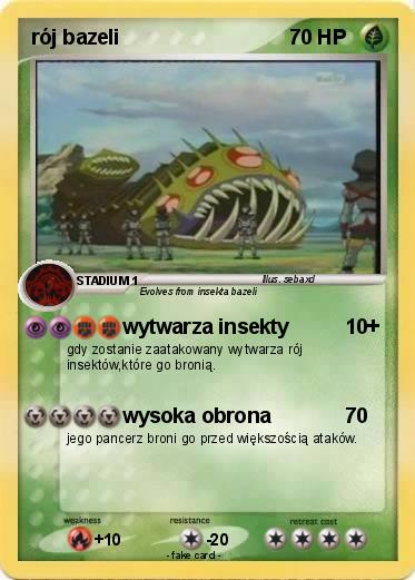Pokemon rój bazeli