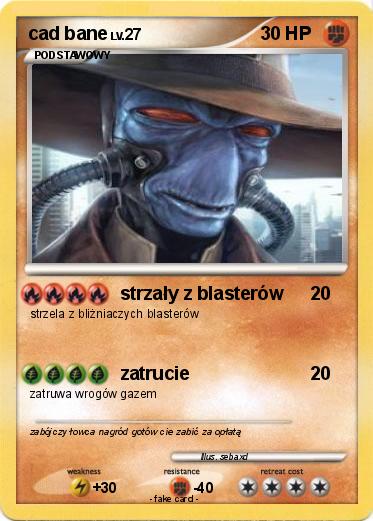 Pokemon cad bane