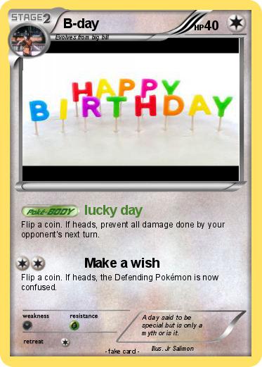 Pokemon B-day