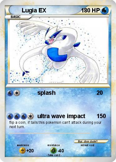 Pokemon Lugia EX