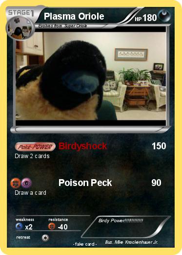 Pokemon Plasma Oriole