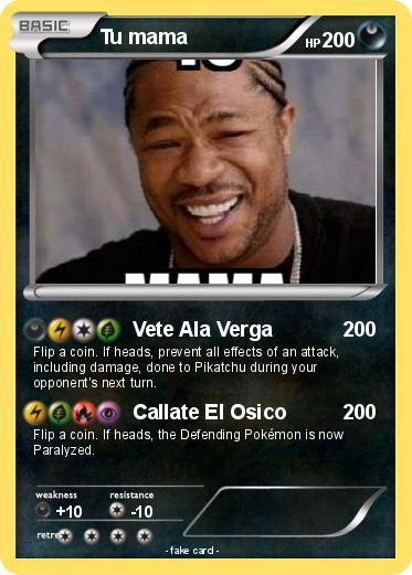 Pokemon Tu mama
