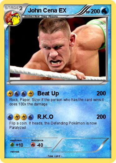 Pokemon John Cena EX