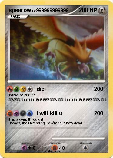Pokemon spearow