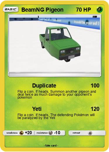 Pokemon BeamNG Pigeon