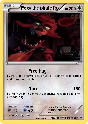 Pokemon Foxy the pirate fox