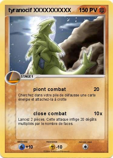 Pokemon tyranocif XXXXXXXXXX