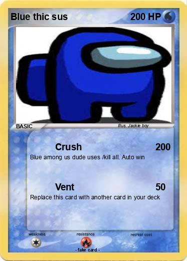 Pokemon Blue thic sus