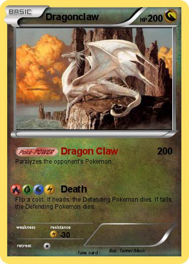 Pokemon Dragonclaw