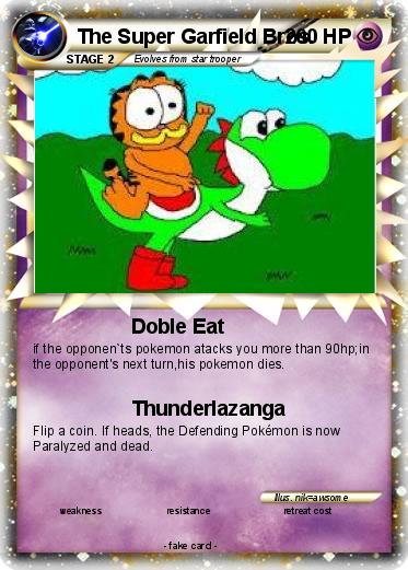 Pokemon The Super Garfield Bros.