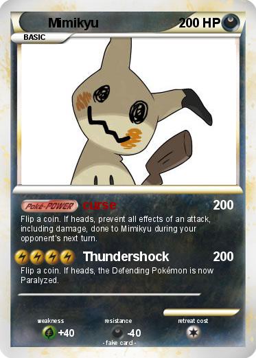 Pokemon Mimikyu