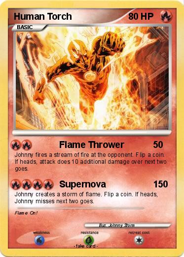 Pokemon Human Torch