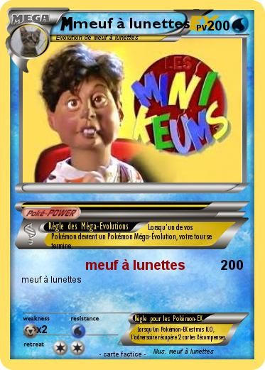 Pokemon meuf à lunettes