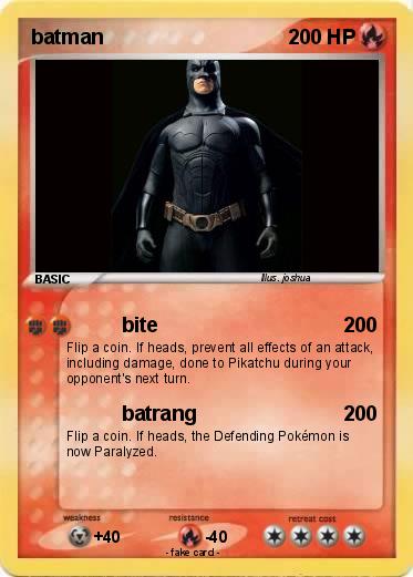 Pokemon batman