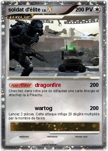 Pokemon soldat d'élite