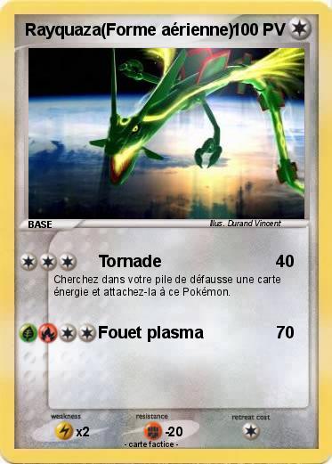 Pokemon Rayquaza(Forme aérienne)