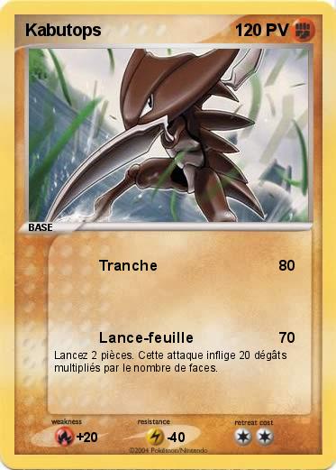 Pokemon Kabutops
